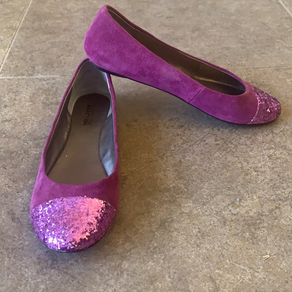 Red purple flats